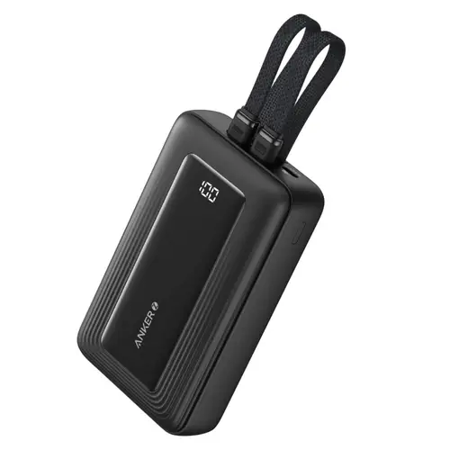 Anker Zolo A110M Power Bank 20000 mAh Built-In USB-C and Lightning Cable 30W