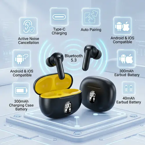 M04 TWS Wireless Bluetooth Earbuds