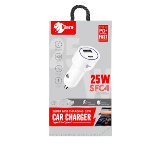 Mars SFC-4 25W Car Charger